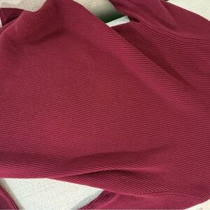 Elegant Burgundy Sweater